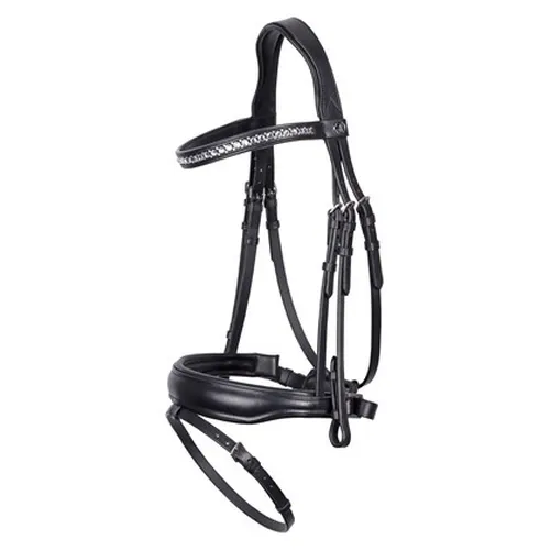 Фото Уздечка трензельная Drops Black. Harry`s Horse