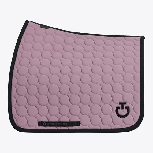 Фото Вальтрап выездковый In Quilted Cotton Fabric Grape Shake. Cavalleria Toscana
