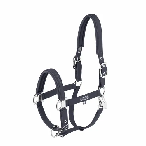 Фото Недоуздок Softshell Double Pin Navy Sports 25. Eskadron