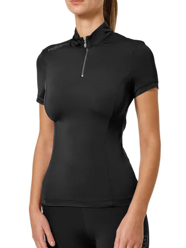Фото Футболка UV Protection Top Short Sleeve Black Edition. Equestrian Stockholm