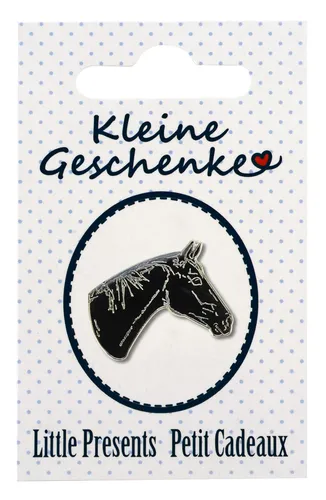 Фото Значок Horse Head Black. Happy Ross