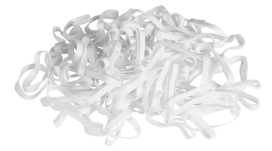 Фото Резинки для гривы силиконовые White, 500 шт. Kerbl