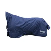 Попона дождевая Rug Be Dark Navy, с высокой холкой. Covalliero