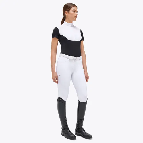 Фото Рубашка турнирная Sheer Jacquard Black. Cavalleria Toscana