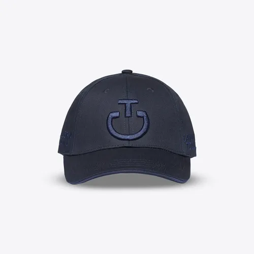 Фото Кепка Cotton Baseball Cap With An Embroidered Logo Navy. Cavalleria Toscana