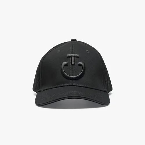 Фото Кепка Cotton Baseball Cap With An Embroidered Logo Black. Cavalleria Toscana