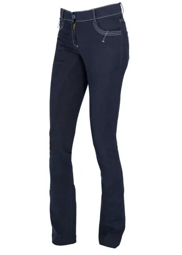 Фото Бриджи брючные Basic Plus Jodhpur Blue, полная замшевая лея. Covalliero