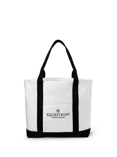 Фото Сумка Tote Bag White. Equestrian Stockholm