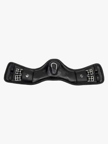 Фото Подпруга выездковая с кольцом Gel-Tek Anatomic Mono Black, кожа. LeMieux