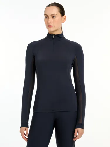 Фото Лонгслив Halle Lightweight Base Layer Navy. LeMieux
