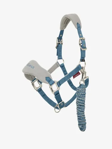 Фото Недоуздок с чомбуром Vogue Ice Blue. LeMieux