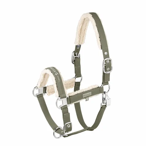Фото Недоуздок Denim Double Pin Teddyfle Dusty Olive Sports 25. Eskadron