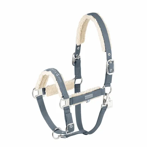 Фото Недоуздок Denim Double Pin Teddyfle Steel Blue Sports 25. Eskadron
