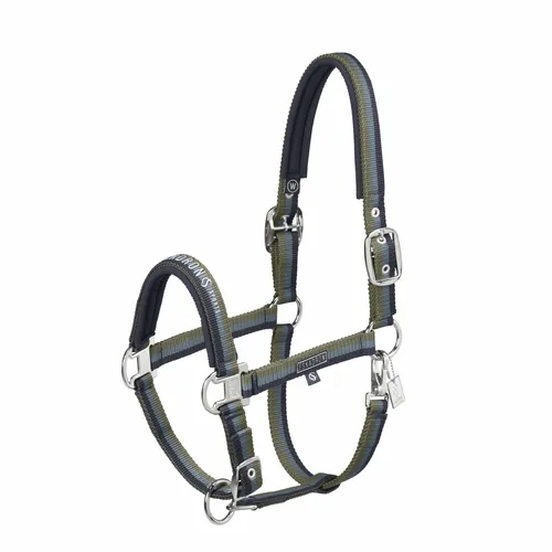 Фото Недоуздок Double Pin Navy/Blue/Olive Sports 25. Eskadron