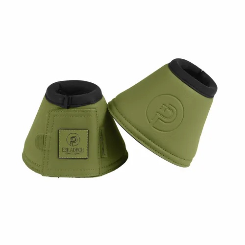 Фото Колокольчики Faux Leather Moss Green Platinum 24. Eskadron