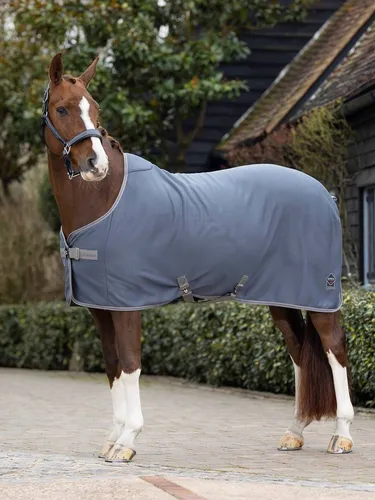 Фото Попона флисовая Arika Jersey-Tek Fleece Grey. LeMieux