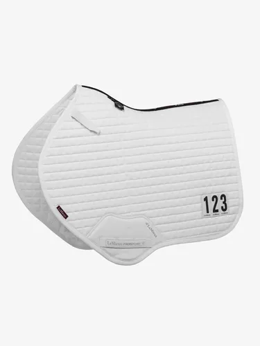 Фото Вальтрап Cotton CС Competition Square White, конкурный, с номерами. LeMieux