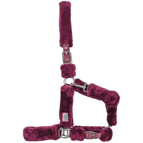 Фото Недоуздок Fluffy Burgundy. USG