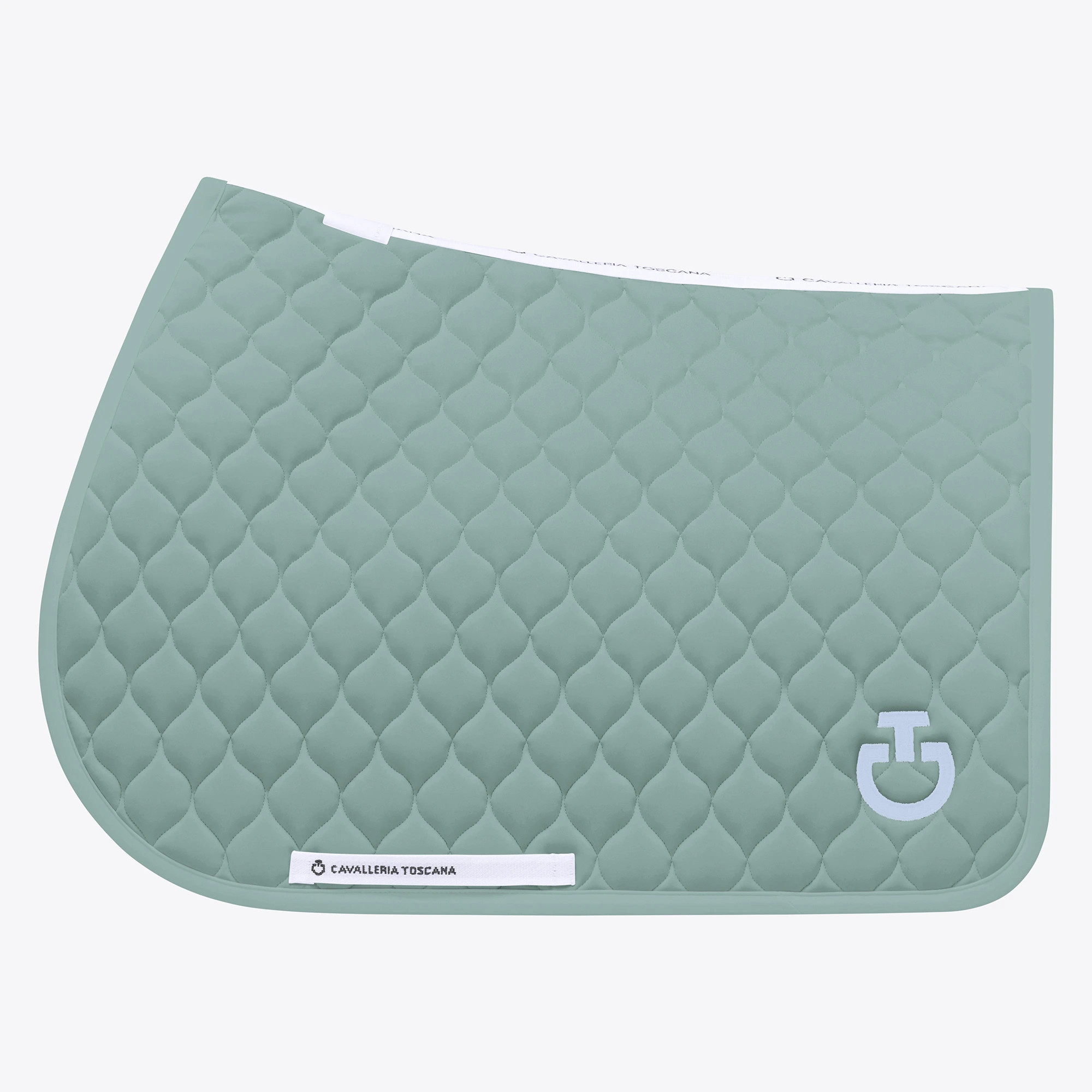 Вальтрап конкурный In Circular Quilted Jersey Mint. Cavalleria Toscana
