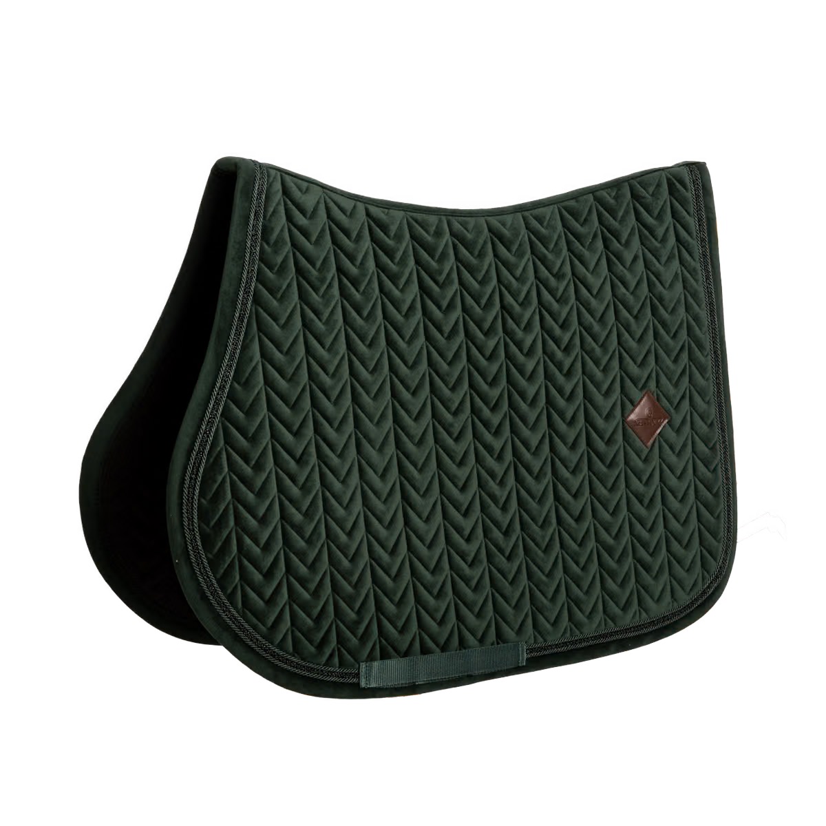 Вальтрап конкурный Velvet Mini Pearls Pine Green. Kentucky
