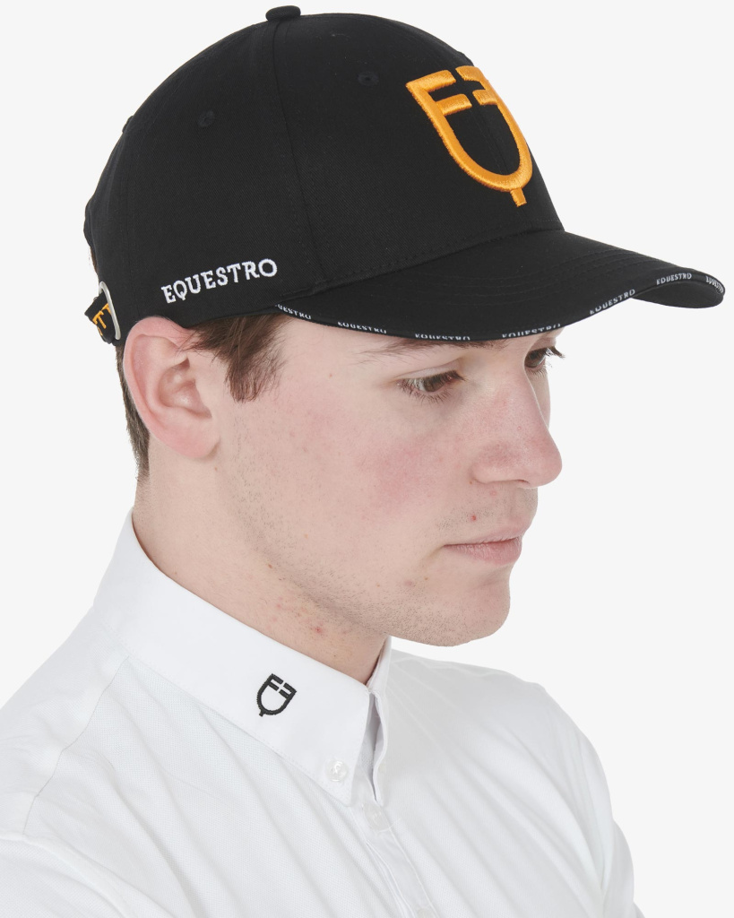 Кепка Black/Yellow. Equestro 5
