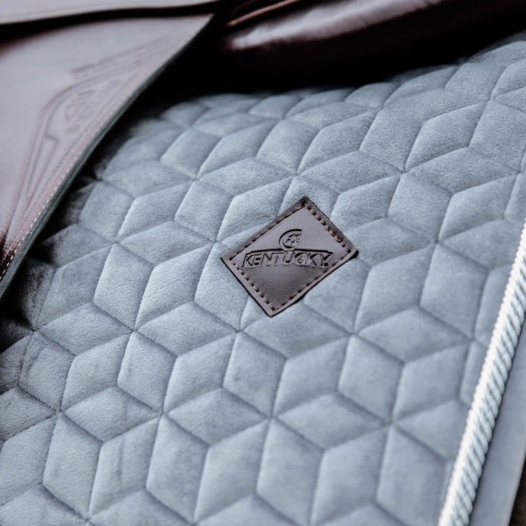 Вальтрап конкурный Basic Velvet Grey. Kentucky 4