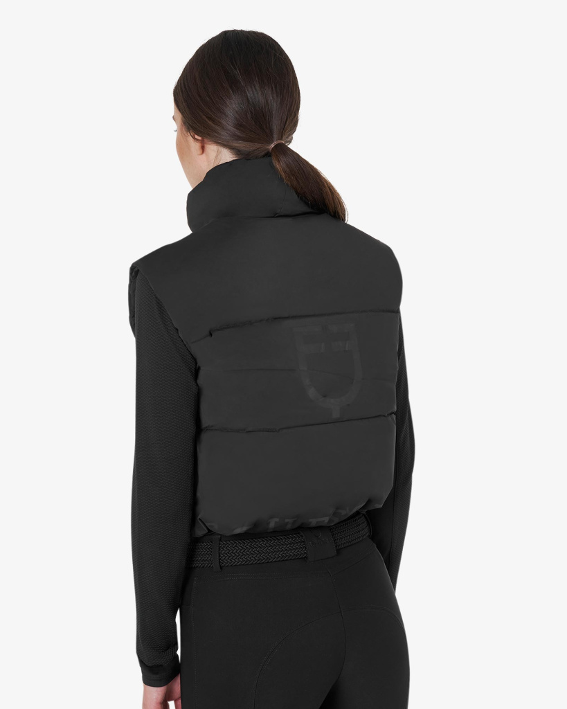 Жилет укороченный Cropped Vest Black. Equestro 2