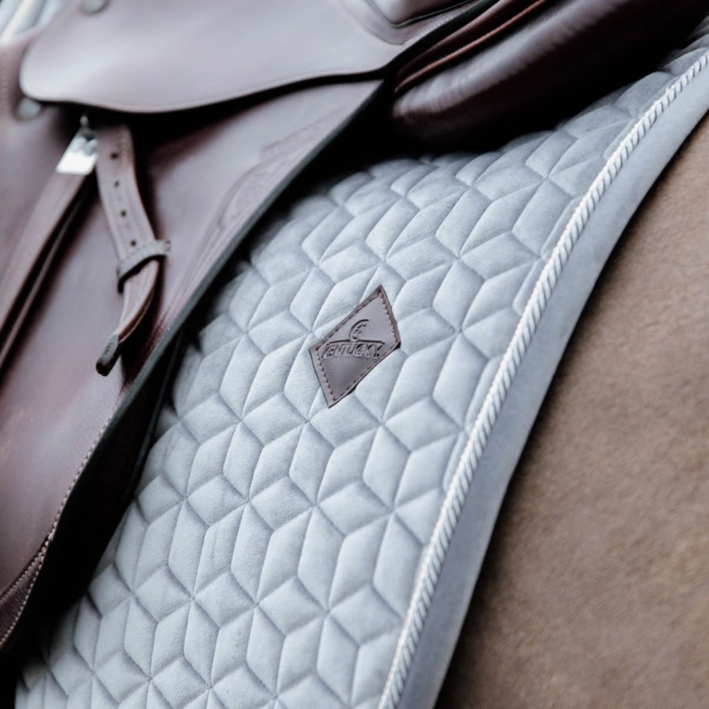 Вальтрап конкурный Basic Velvet Grey. Kentucky 3