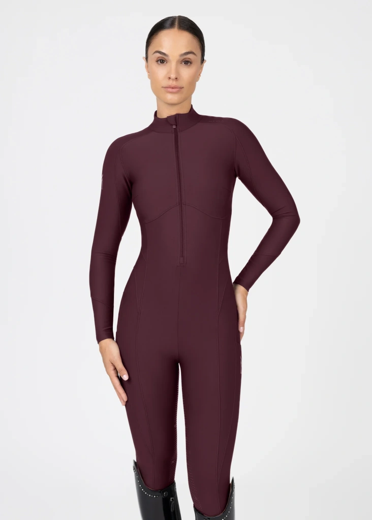 Комбинезон Femme Burgundy, полная силиконовая лея. Maximilian 3