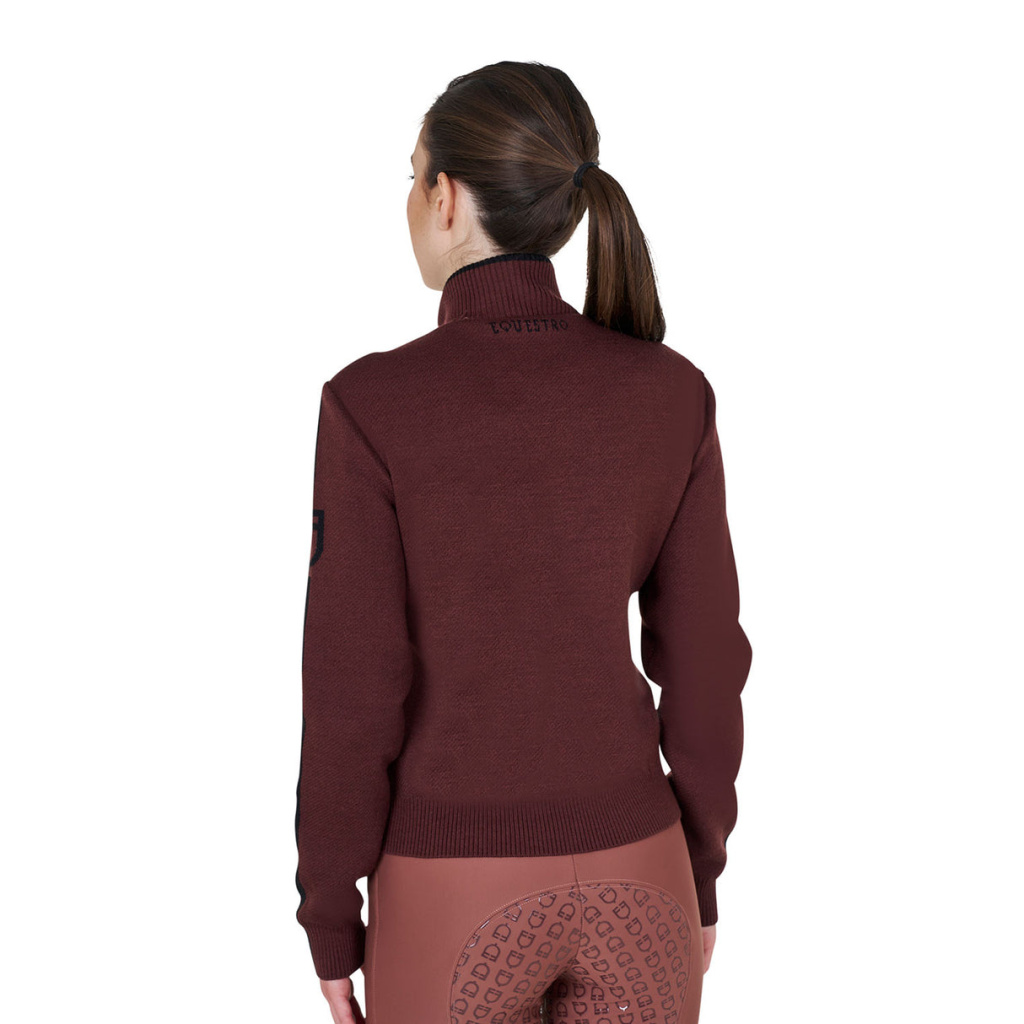 Куртка комбинированная Hybrid Marron. Equestro 3