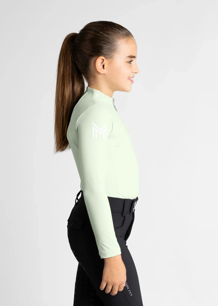 Лонгслив детский YR Sage Green. Maximilian 4
