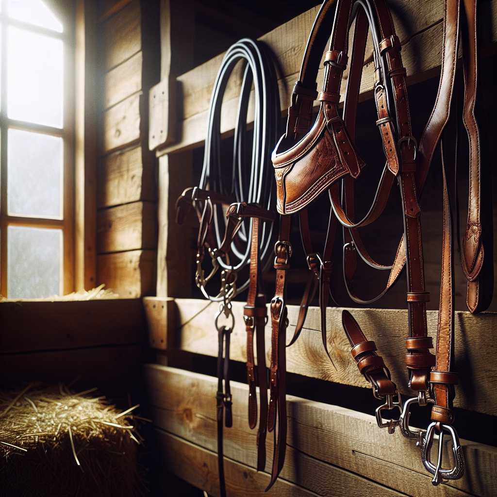 Как ухаживать за уздечками и поводьями