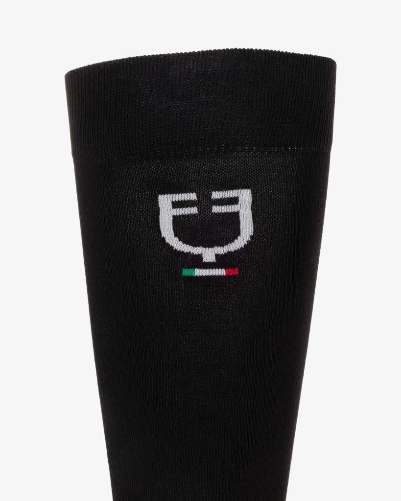 Гольфы Italian Flag Black. Equestro 3