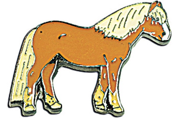 Значок Haflinger. Happy Ross