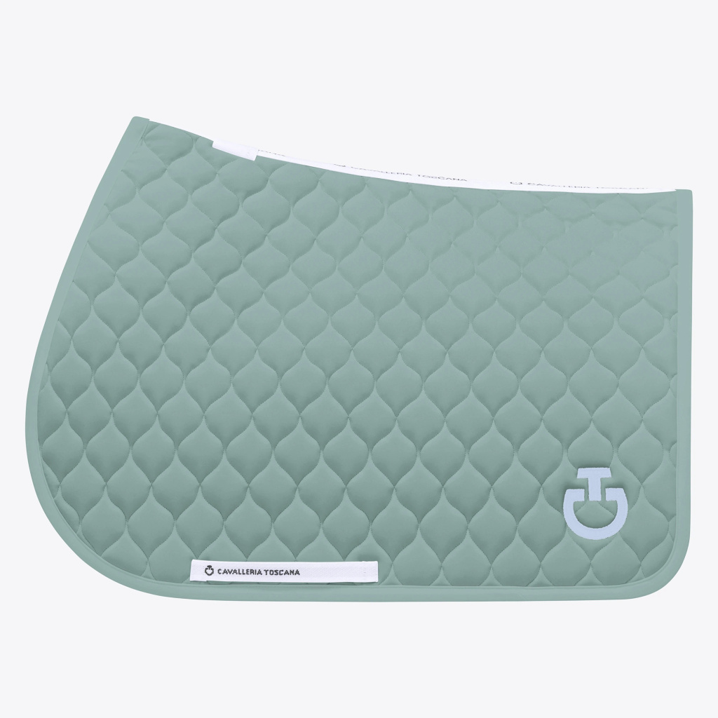 Вальтрап конкурный In Circular Quilted Jersey Mint. Cavalleria Toscana