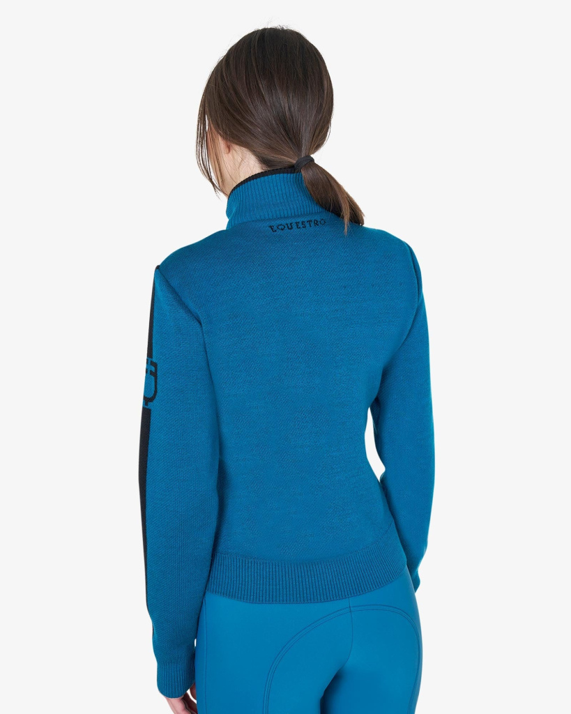Куртка комбинированная Hybrid Blue Coral. Equestro 2