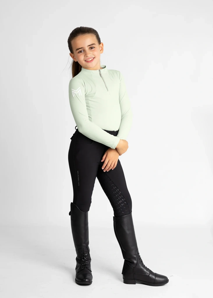 Лонгслив детский YR Sage Green. Maximilian 6