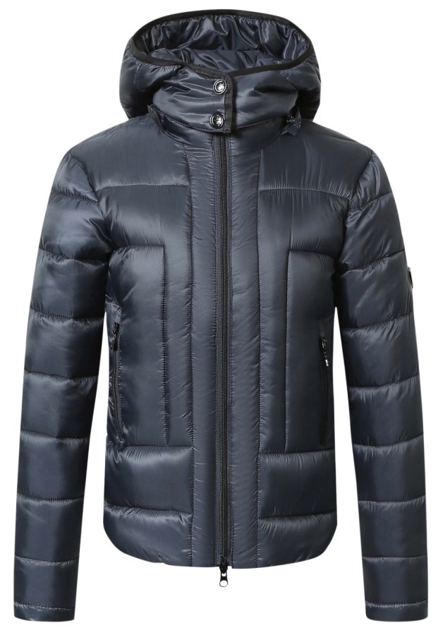 Куртка зимняя с капюшоном Dark Navy 2025, детская. Covalliero