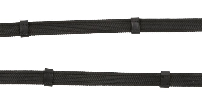 Повод прорезиненный, тонкий. Kerbl