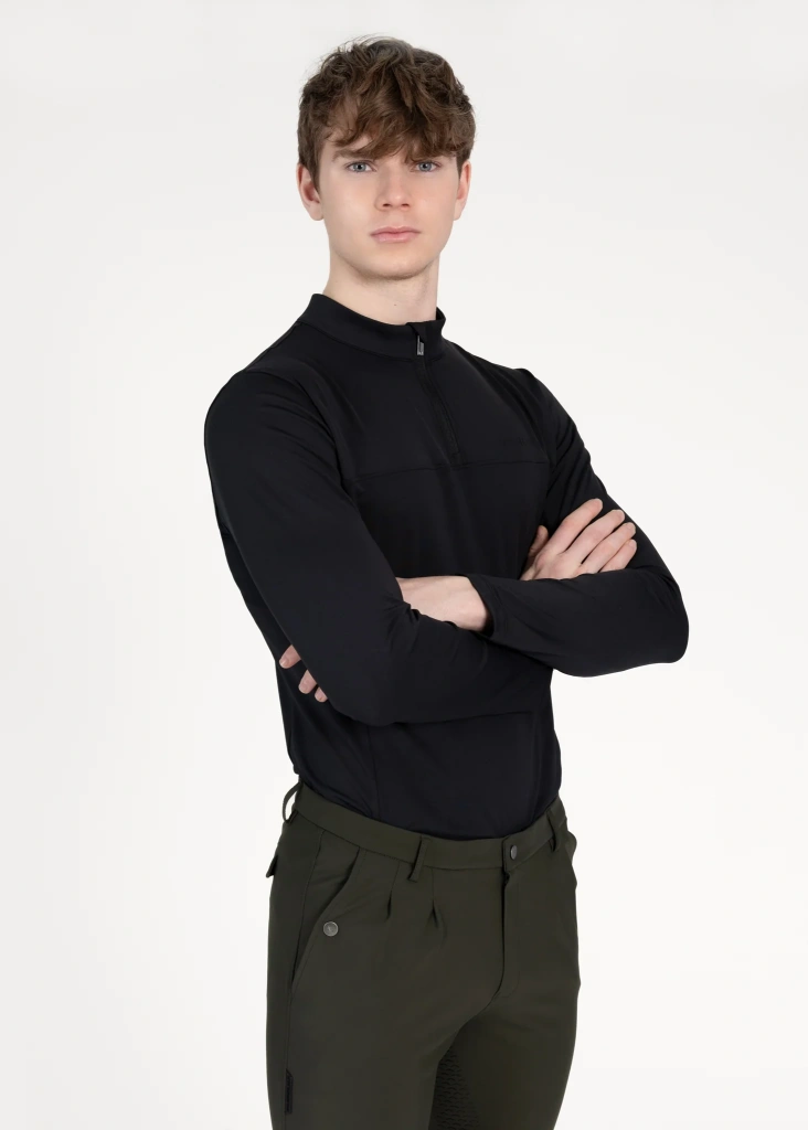 Лонгслив мужской Kent Black. Maximilian 7