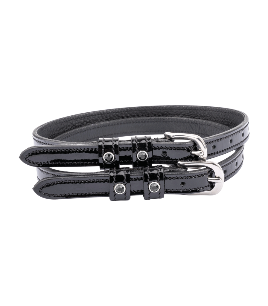 Тренчики лаковые Black/Black, кожа. Waldhausen 3