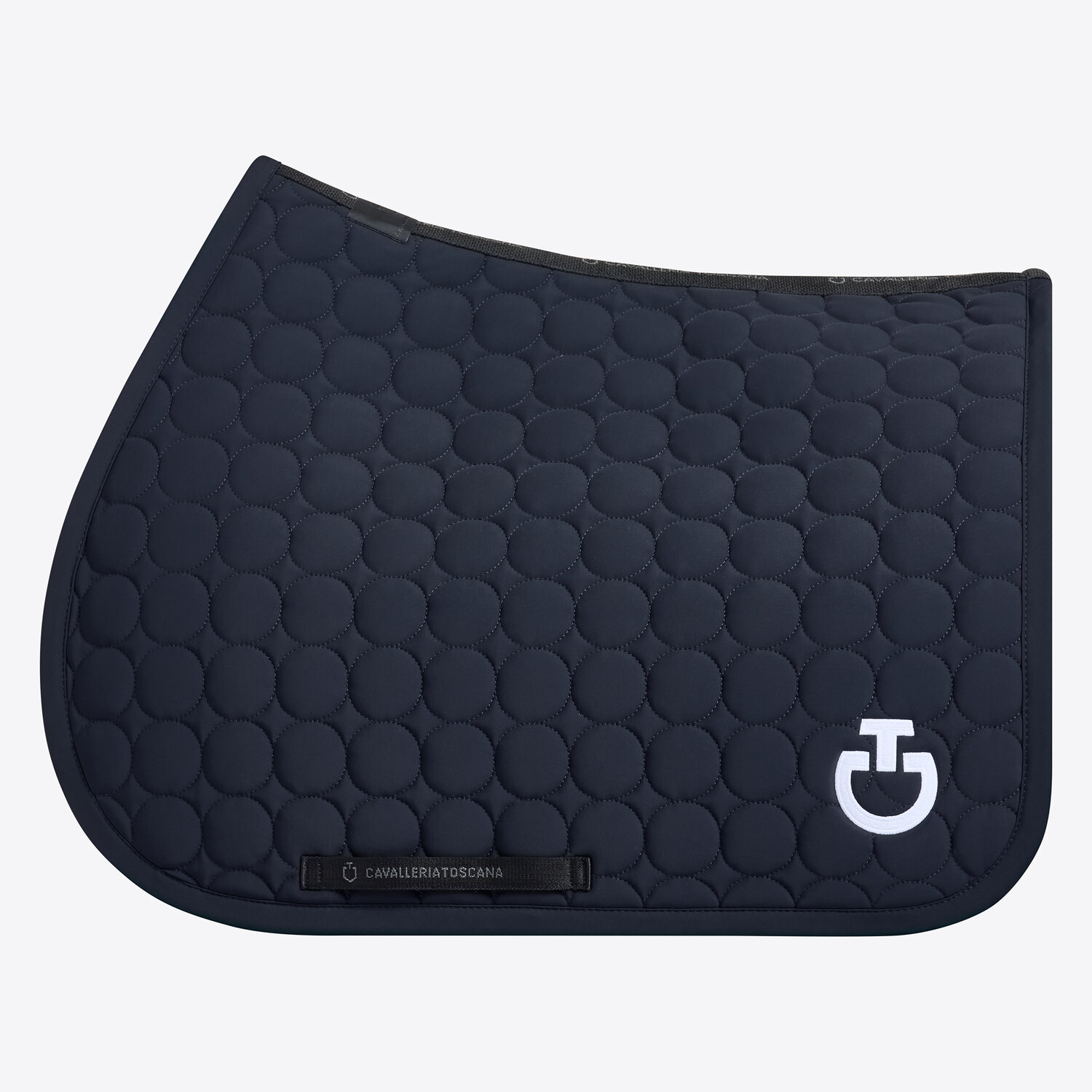 Вальтрап конкурный in Circular Quilted Jersey Navy. Cavalleria Toscana