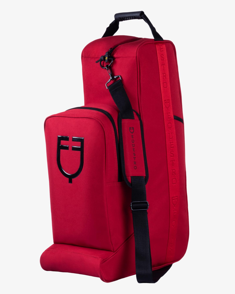 Чехол для сапог и шлема Cordura Burgundy. Equestro