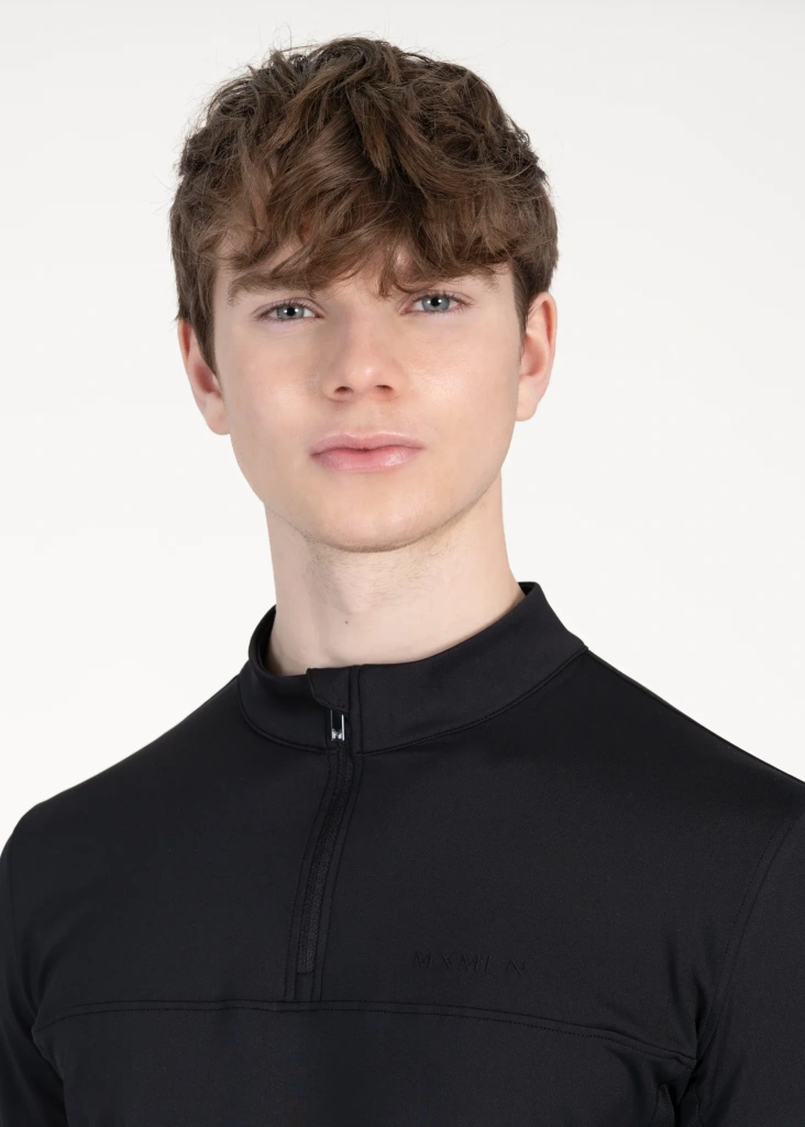 Лонгслив мужской Kent Black. Maximilian 4