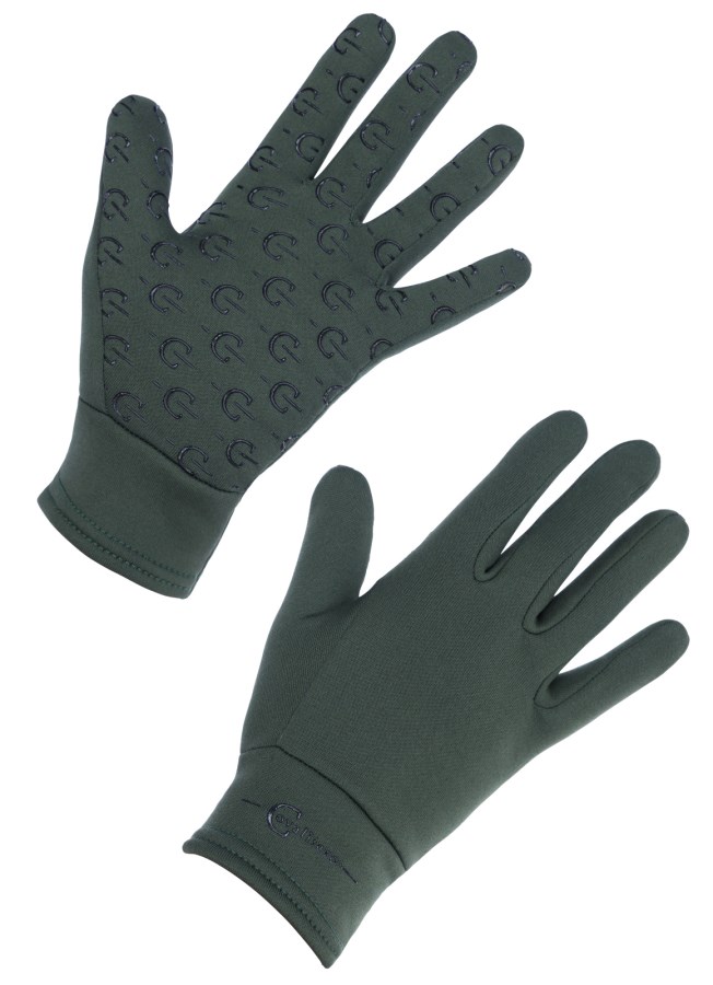 Перчатки флисовые Opal Green 2025. Covalliero