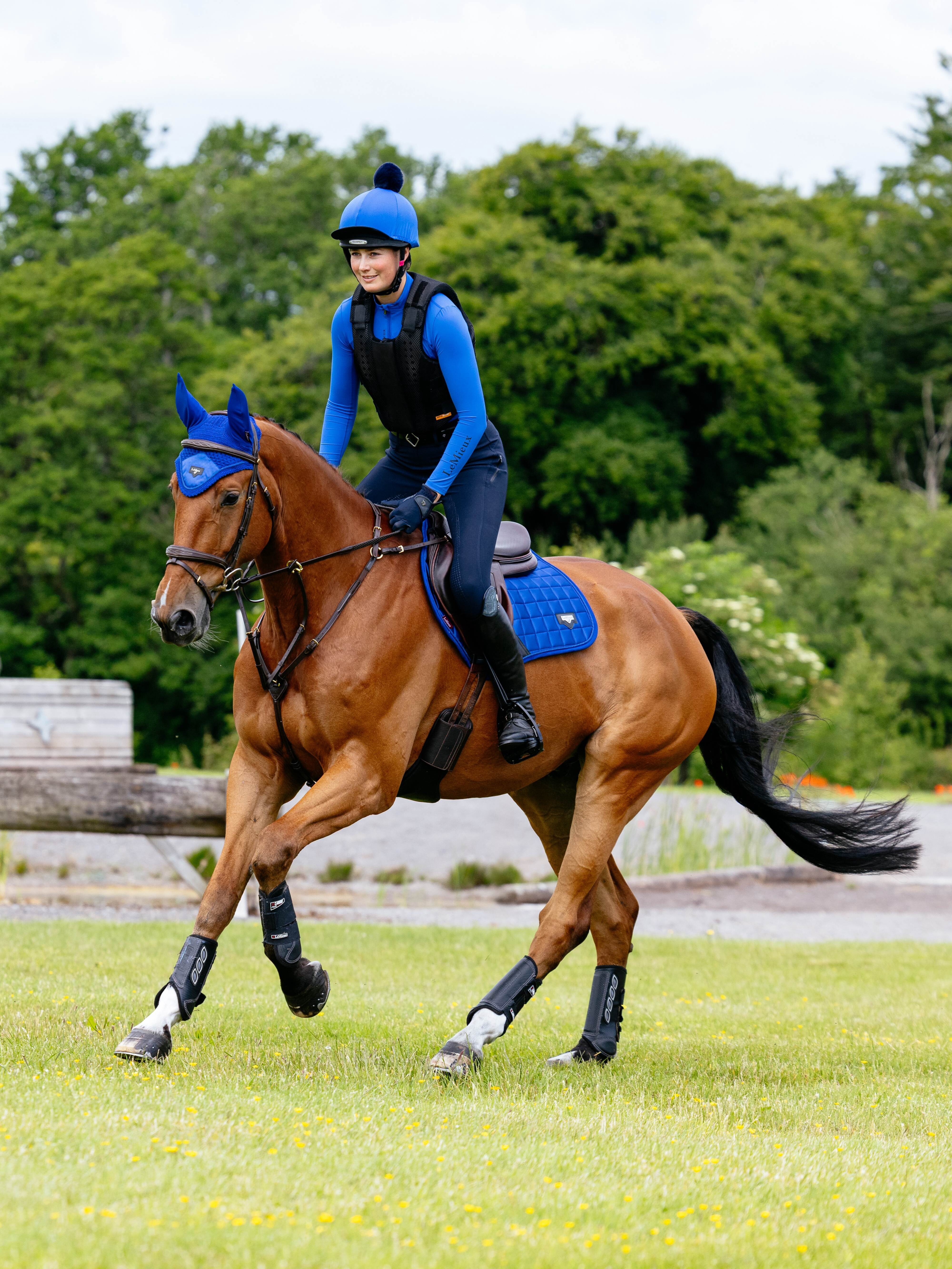 Вальтрап конкурный Loire Classic CC Square Benetton Blue. LeMieux 2