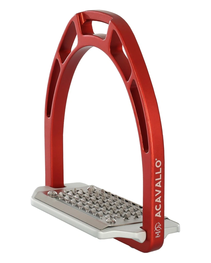 Стремена Arco Evolution Alupro Red. Acavallo