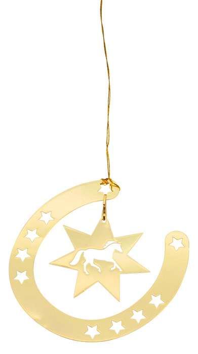 Украшение-подкова (золото) 4 шт. 2