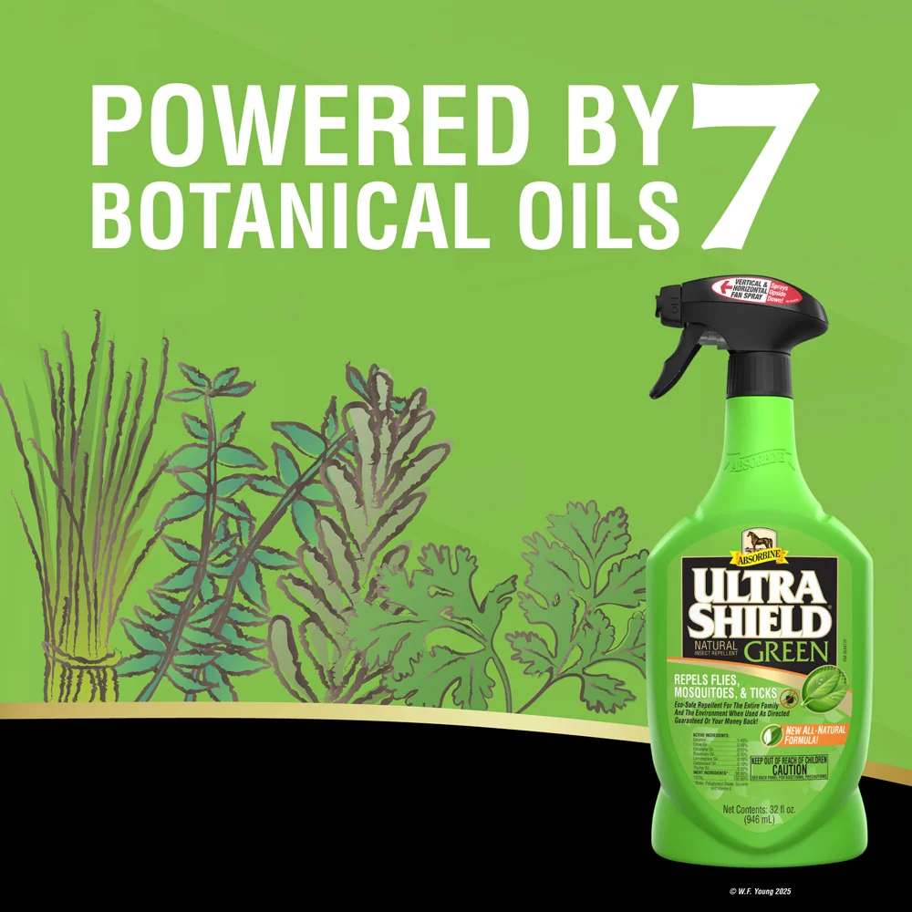 Репеллент UltraShield Green Natural, 946 мл. Absorbine 4