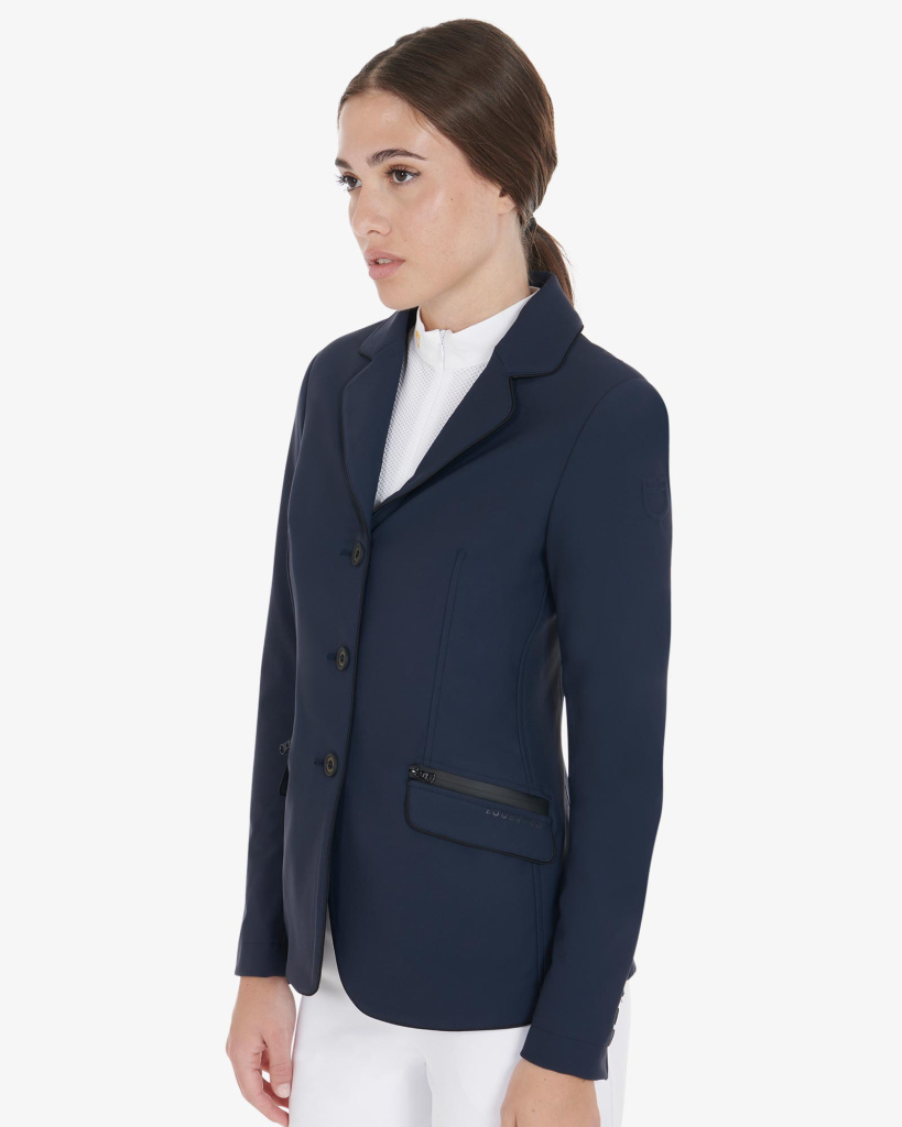 Редингот Regular Navy Blazer. Equestro 2